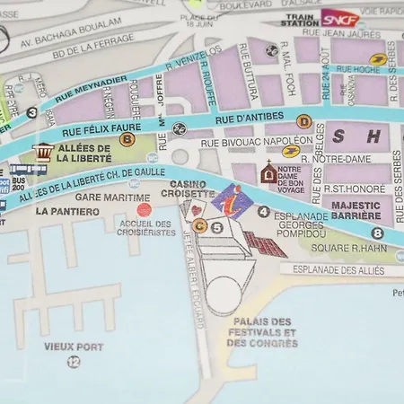 Апартаменты Le President - Forville Канны